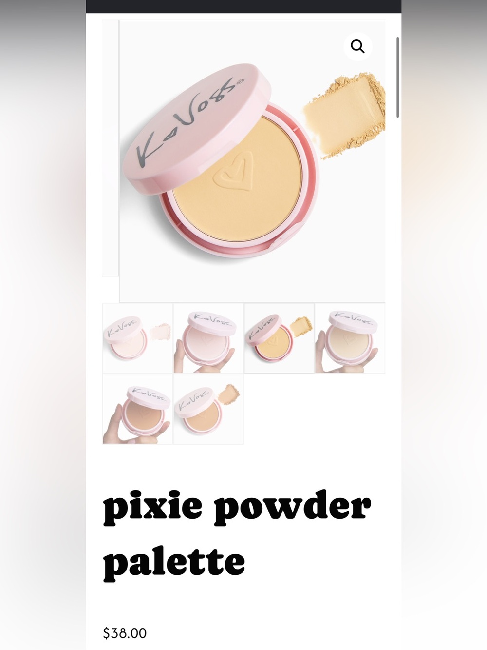 Cream Pressed Setting Powder — Cream (Light Beige)